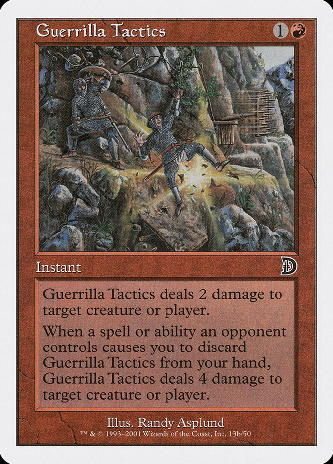 Guerrilla Tactics (Falling) [Deckmasters] | Silver Goblin