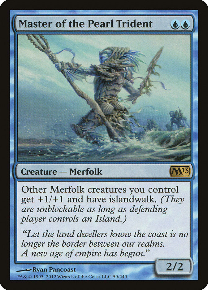 Master of the Pearl Trident [Magic 2013] | Silver Goblin