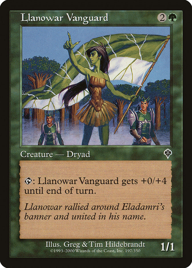 Llanowar Vanguard [Invasion] | Silver Goblin