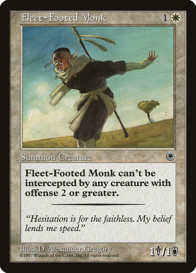 Fleet-Footed Monk [Portal] | Silver Goblin