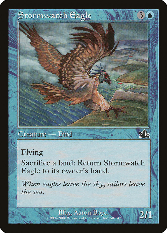 Stormwatch Eagle [Prophecy] | Silver Goblin