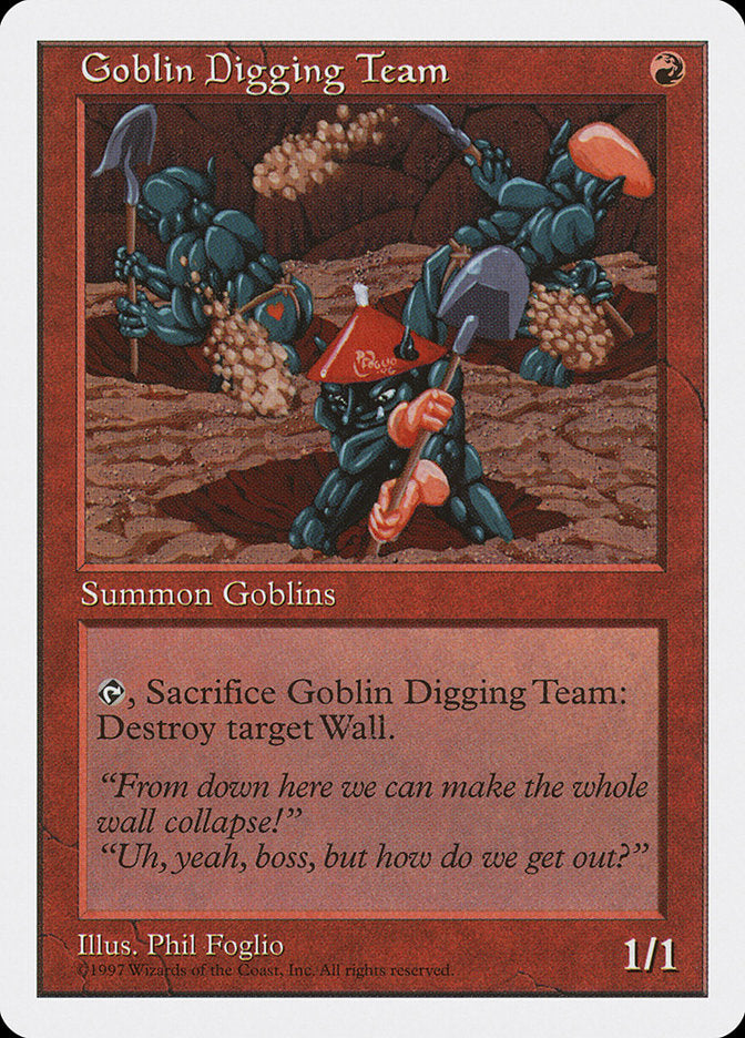 Goblin Digging Team [Fifth Edition] | Silver Goblin