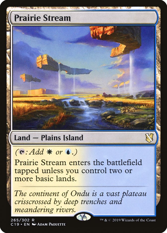 Prairie Stream [Commander 2019] | Silver Goblin