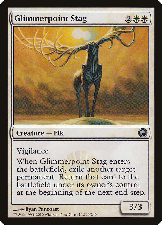 Glimmerpoint Stag [Scars of Mirrodin] | Silver Goblin