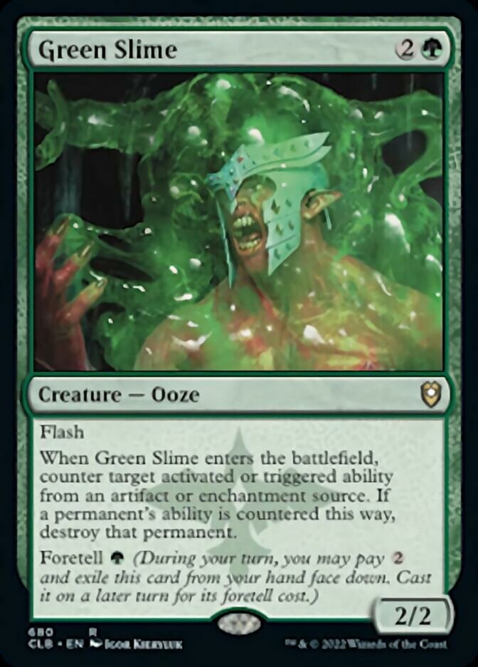 Green Slime [Commander Legends: Battle for Baldur's Gate] | Silver Goblin