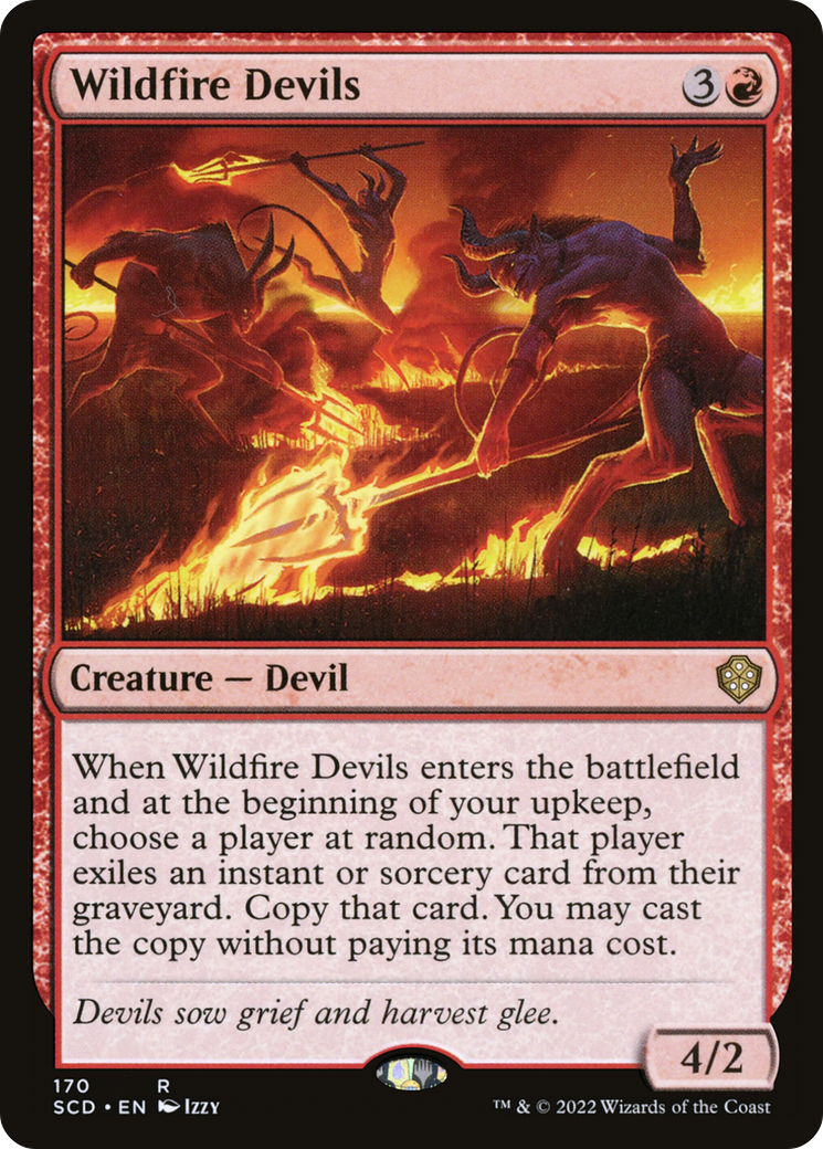 Wildfire Devils [Starter Commander Decks] | Silver Goblin