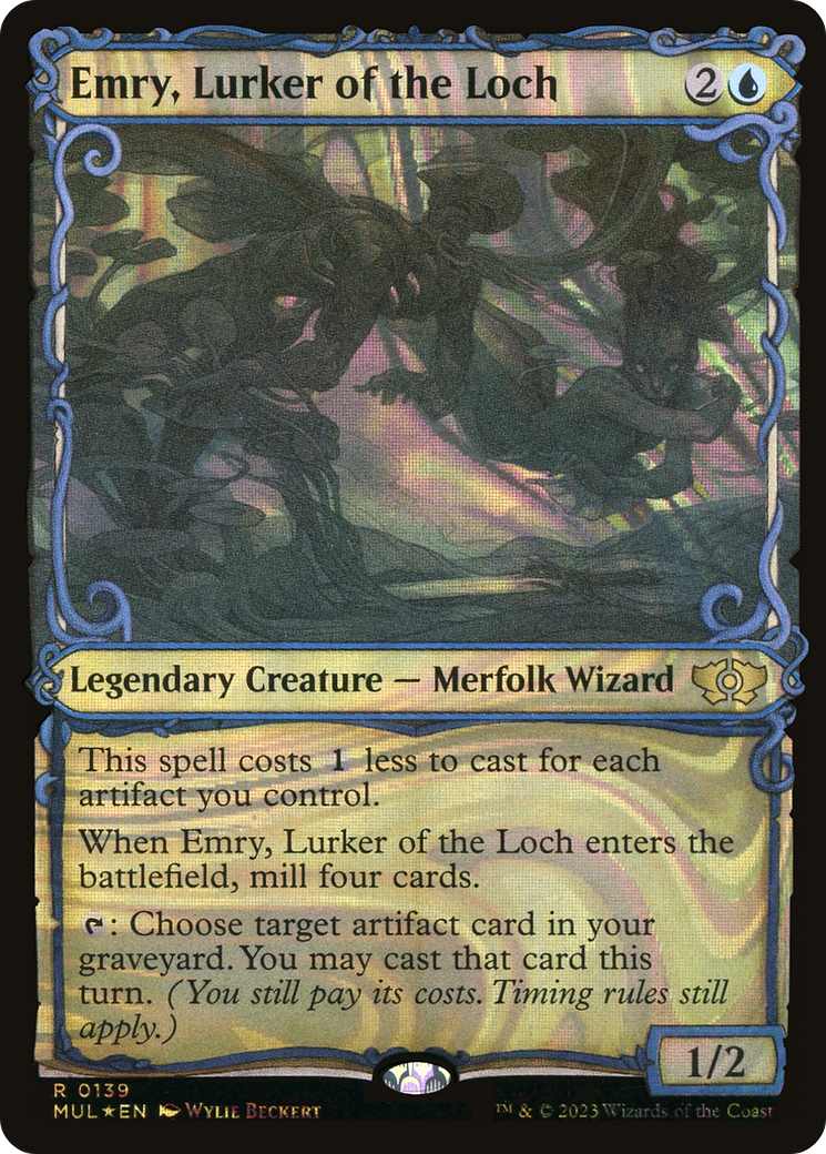 Emry, Lurker of the Loch (Halo Foil) [Multiverse Legends] | Silver Goblin