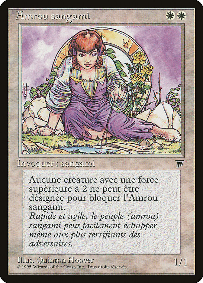 Amrou Kithkin (French) - "Amrou sangami" [Renaissance] | Silver Goblin