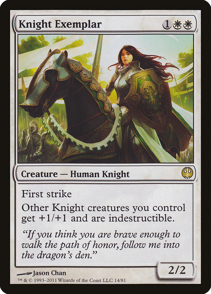 Knight Exemplar [Duel Decks: Knights vs. Dragons] | Silver Goblin