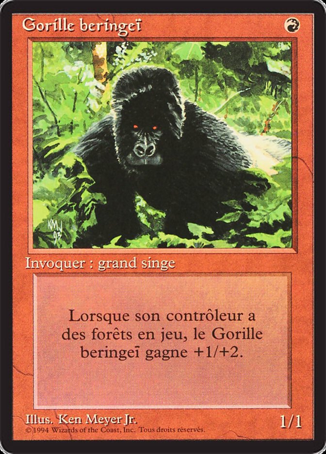 Kird Ape [Foreign Black Border] | Silver Goblin