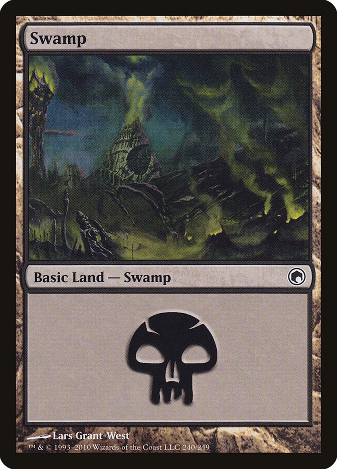 Swamp (240) [Scars of Mirrodin] | Silver Goblin