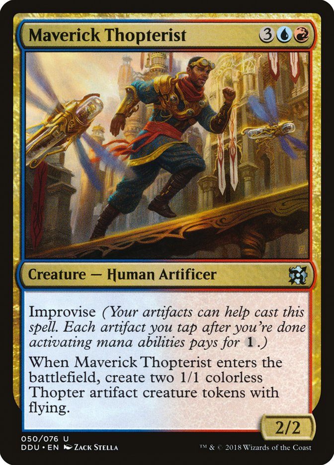 Maverick Thopterist [Duel Decks: Elves vs. Inventors] | Silver Goblin