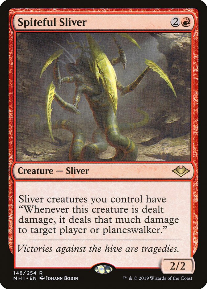 Spiteful Sliver [Modern Horizons] | Silver Goblin