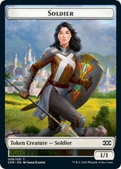 Soldier // Squirrel Double-Sided Token [Double Masters Tokens] | Silver Goblin