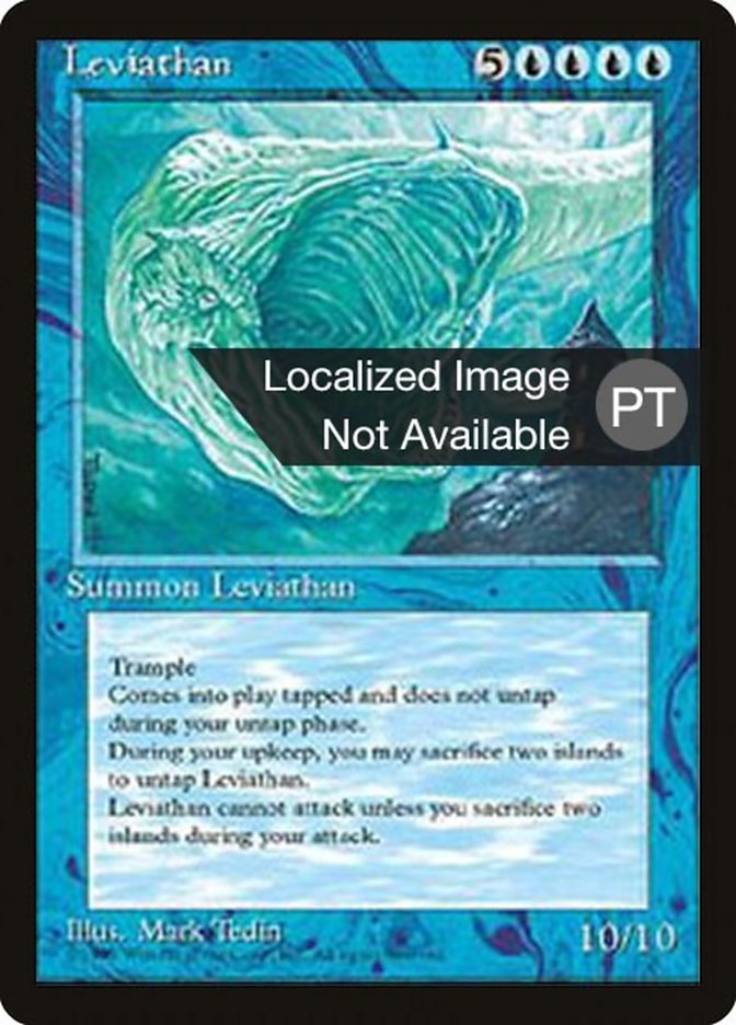 Leviathan [Fourth Edition (Foreign Black Border)] | Silver Goblin