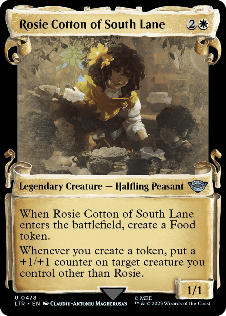 Rosie Cotton of South Lane [The Lord of the Rings: Tales of Middle-Earth Showcase Scrolls] | Silver Goblin