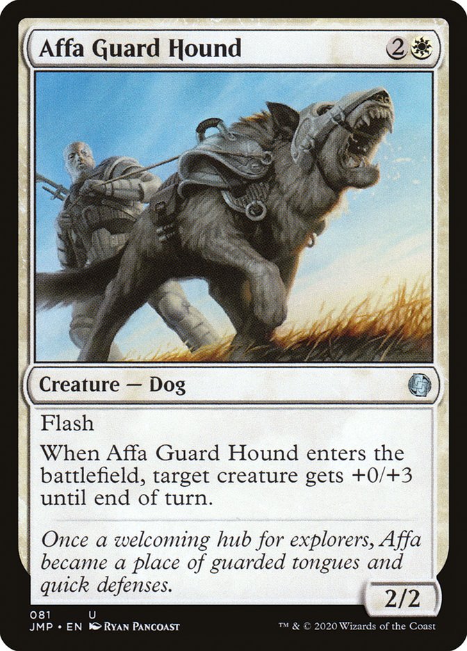 Affa Guard Hound [Jumpstart] | Silver Goblin