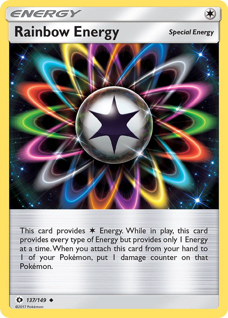 Rainbow Energy (137/149) [Sun & Moon: Base Set] | Silver Goblin