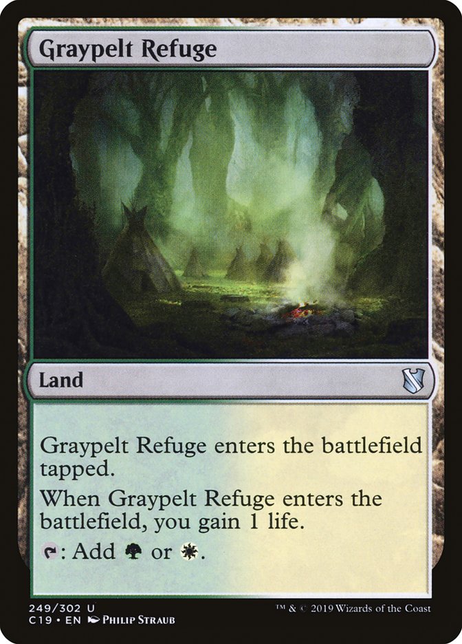 Graypelt Refuge [Commander 2019] | Silver Goblin