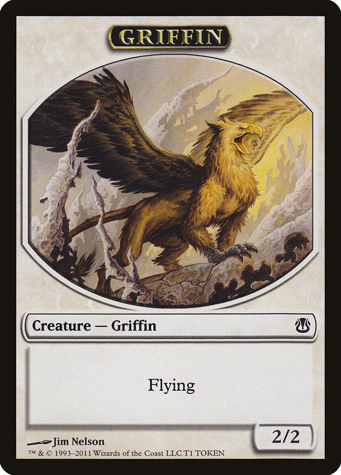 Griffin Token [Duel Decks: Ajani vs. Nicol Bolas Tokens] | Silver Goblin