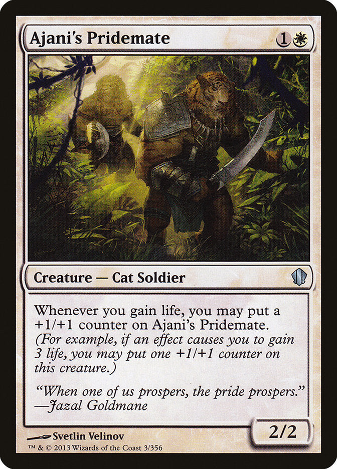 Ajani's Pridemate [Commander 2013] | Silver Goblin