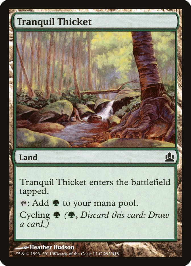 Tranquil Thicket [Commander 2011] | Silver Goblin
