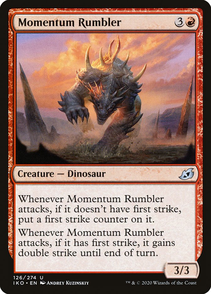 Momentum Rumbler [Ikoria: Lair of Behemoths] | Silver Goblin