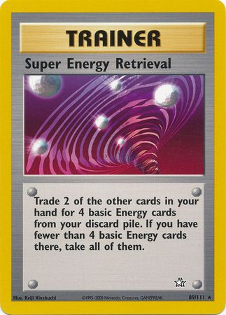 Super Energy Retrieval (89/111) [Neo Genesis Unlimited] | Silver Goblin