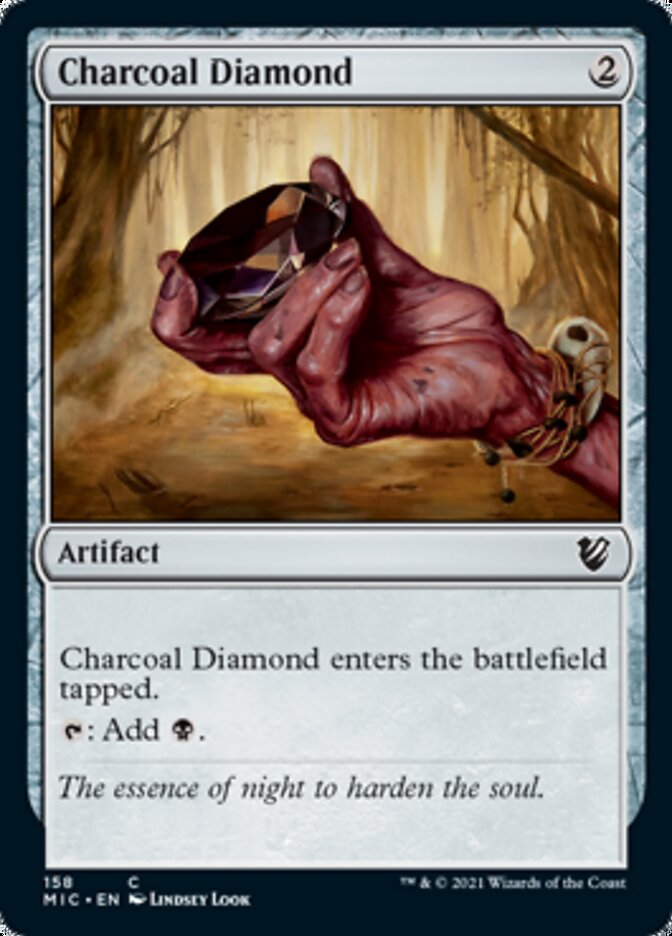 Charcoal Diamond [Innistrad: Midnight Hunt Commander] | Silver Goblin