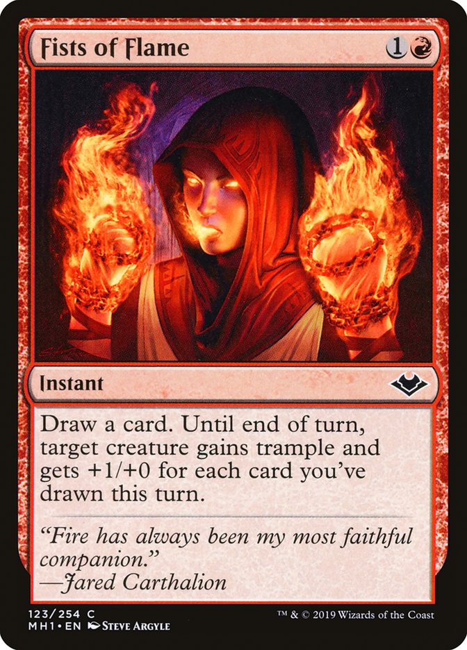 Fists of Flame [Modern Horizons] | Silver Goblin