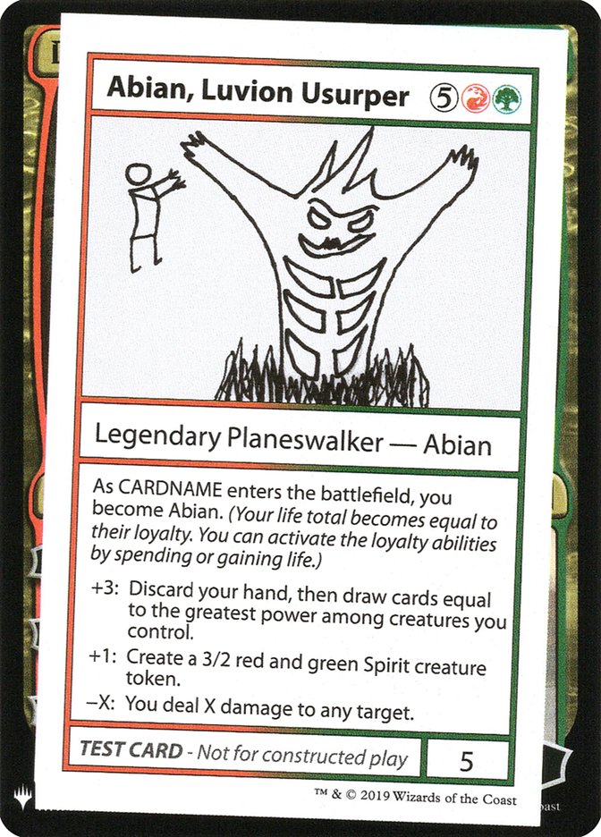 Abian, Luvion Usurper [Mystery Booster Playtest Cards] | Silver Goblin