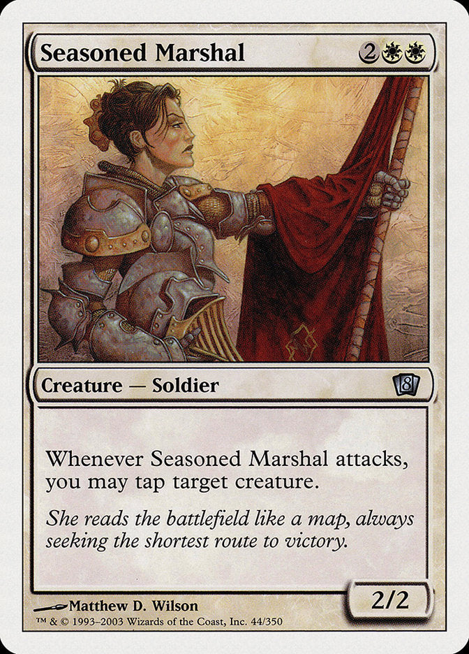 Seasoned Marshal [Eighth Edition] | Silver Goblin