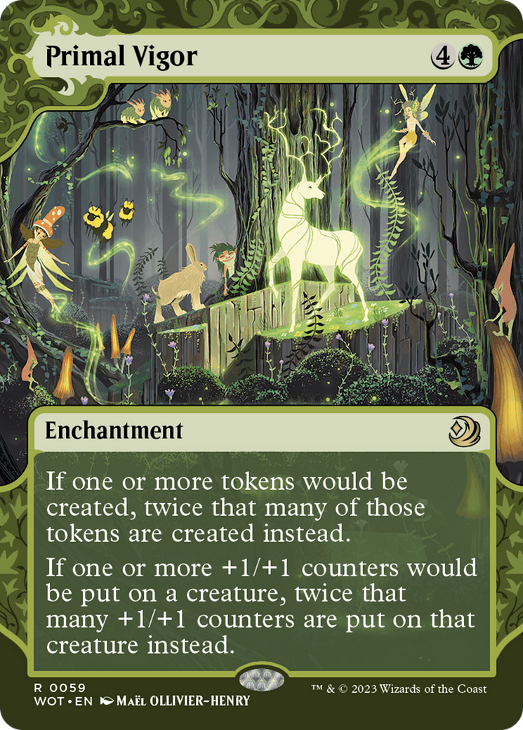 Primal Vigor [Wilds of Eldraine: Enchanting Tales] | Silver Goblin
