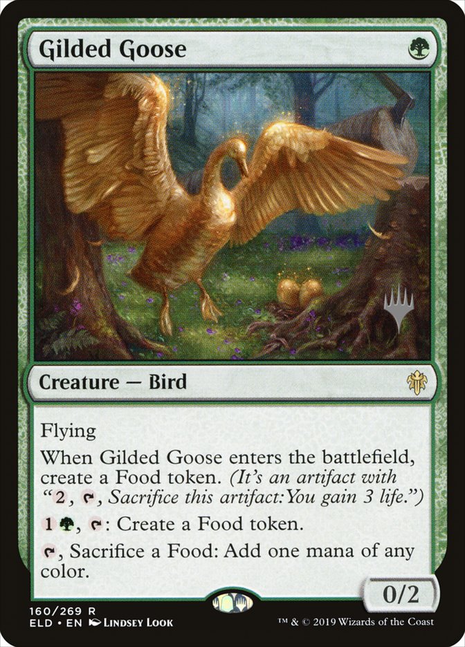 Gilded Goose (Promo Pack) [Throne of Eldraine Promos] | Silver Goblin