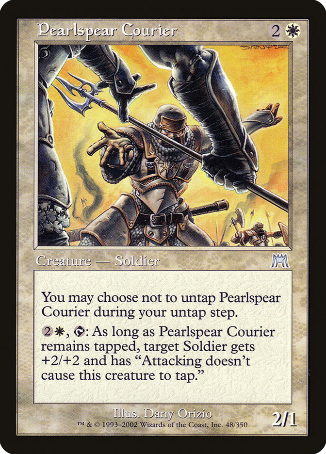 Pearlspear Courier [Onslaught] | Silver Goblin