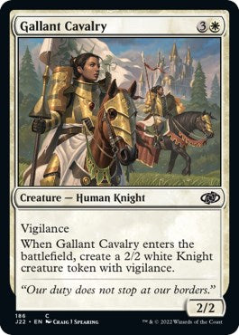 Gallant Cavalry [Jumpstart 2022] | Silver Goblin