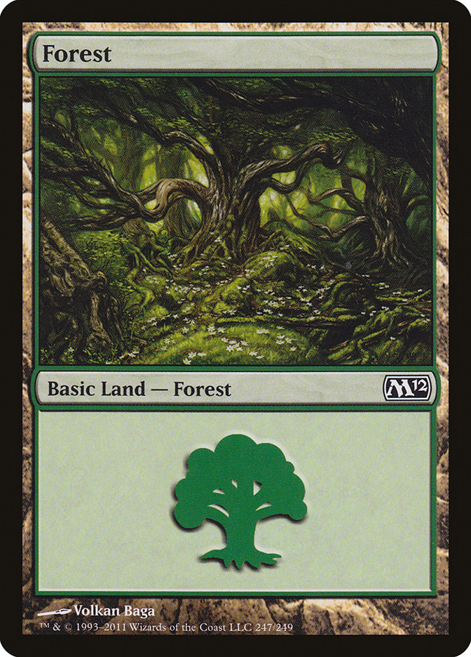 Forest (247) [Magic 2012] | Silver Goblin
