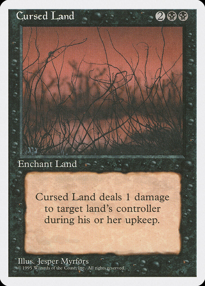 Cursed Land [Fourth Edition] | Silver Goblin