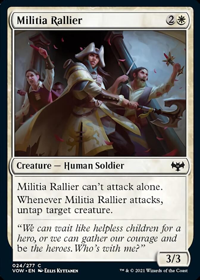 Militia Rallier [Innistrad: Crimson Vow] | Silver Goblin