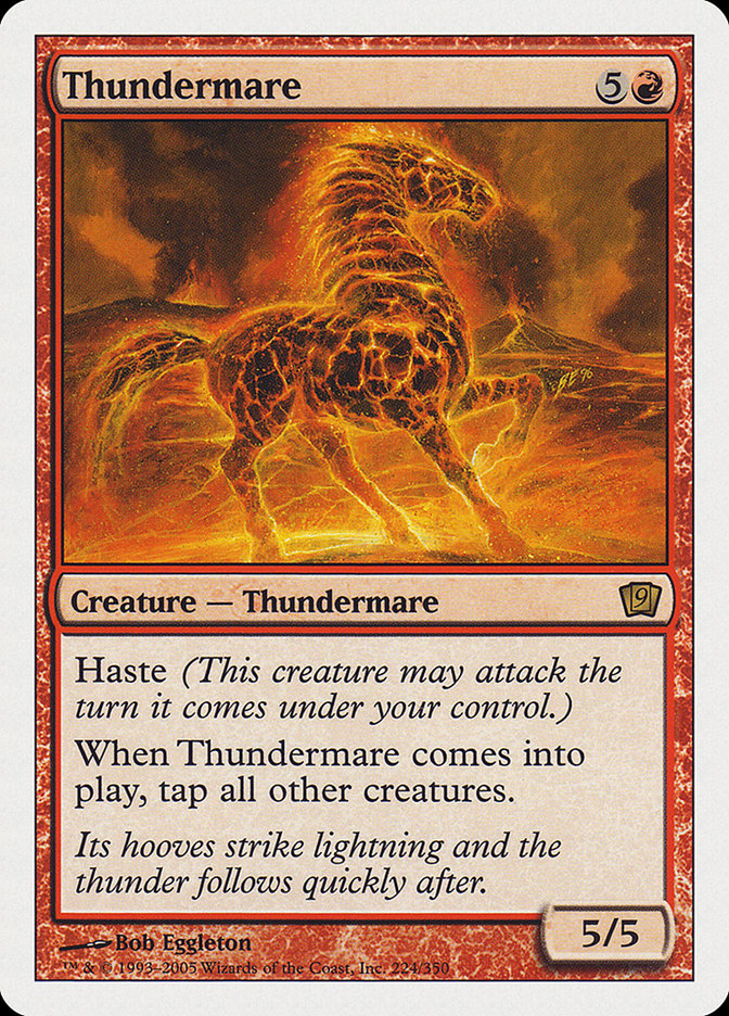 Thundermare [Ninth Edition] | Silver Goblin