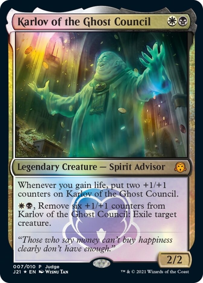 Karlov of the Ghost Council [Judge Gift Cards 2021] | Silver Goblin