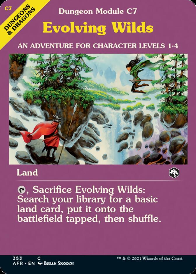 Evolving Wilds (Dungeon Module) [Dungeons & Dragons: Adventures in the Forgotten Realms] | Silver Goblin