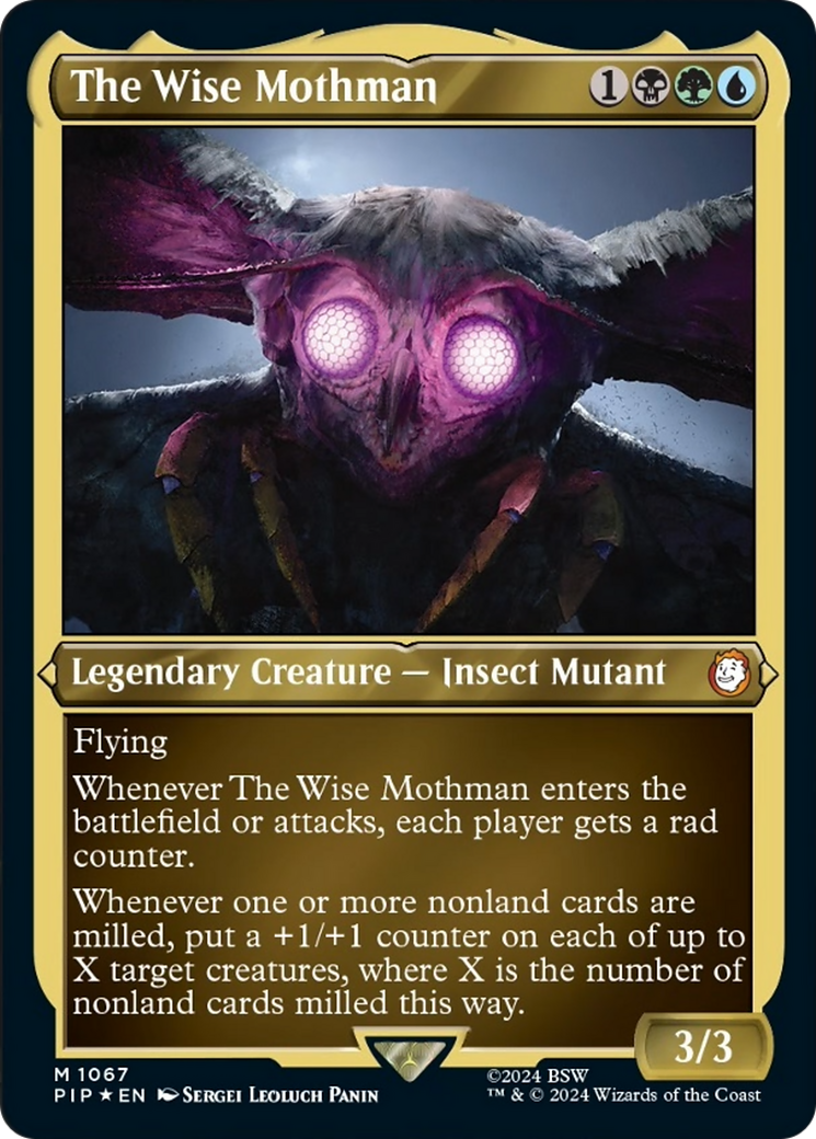 The Wise Mothman (Display Commander) [Fallout] | Silver Goblin