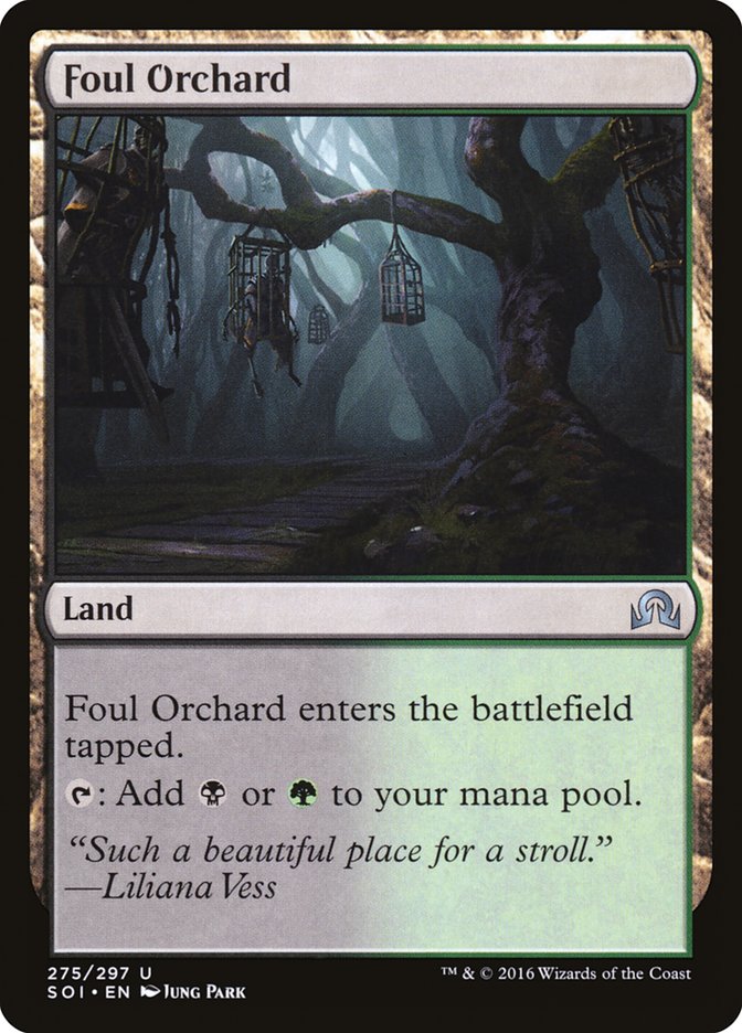 Foul Orchard [Shadows over Innistrad] | Silver Goblin