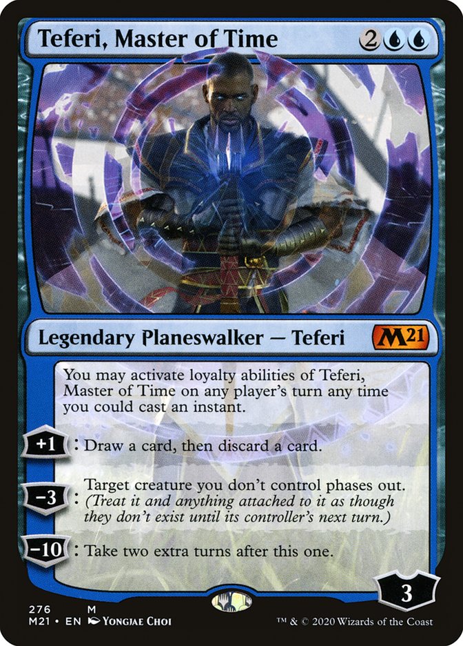 Teferi, Master of Time (276) [Core Set 2021] | Silver Goblin
