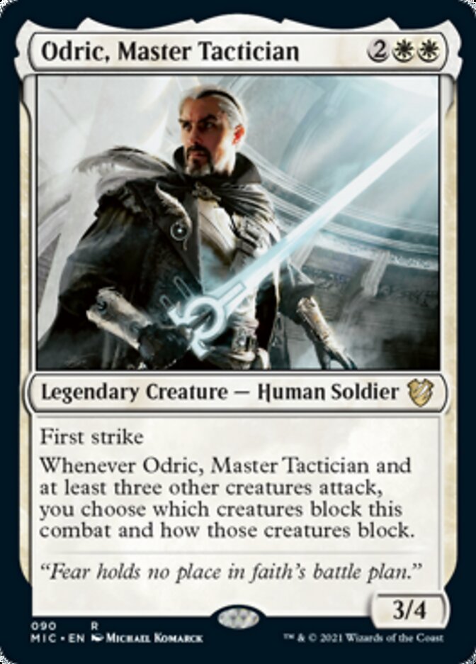 Odric, Master Tactician [Innistrad: Midnight Hunt Commander] | Silver Goblin