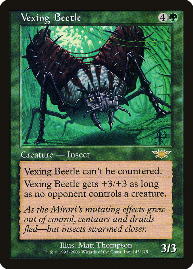 Vexing Beetle [Legions] | Silver Goblin