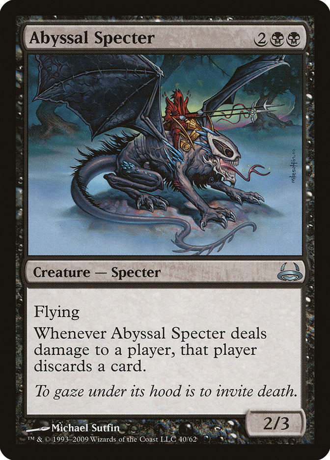 Abyssal Specter [Duel Decks: Divine vs. Demonic] | Silver Goblin