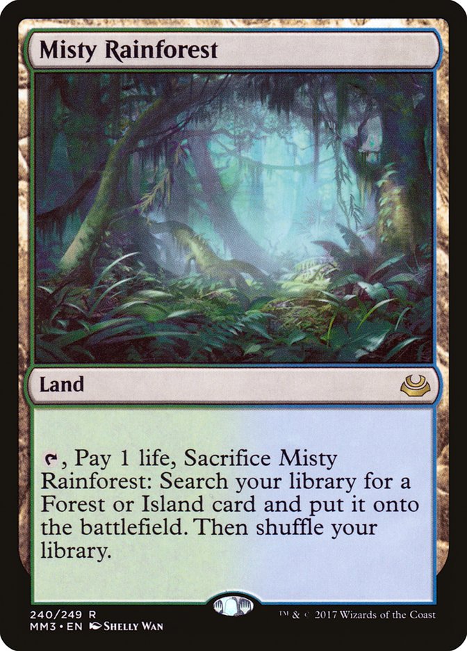 Misty Rainforest [Modern Masters 2017] | Silver Goblin
