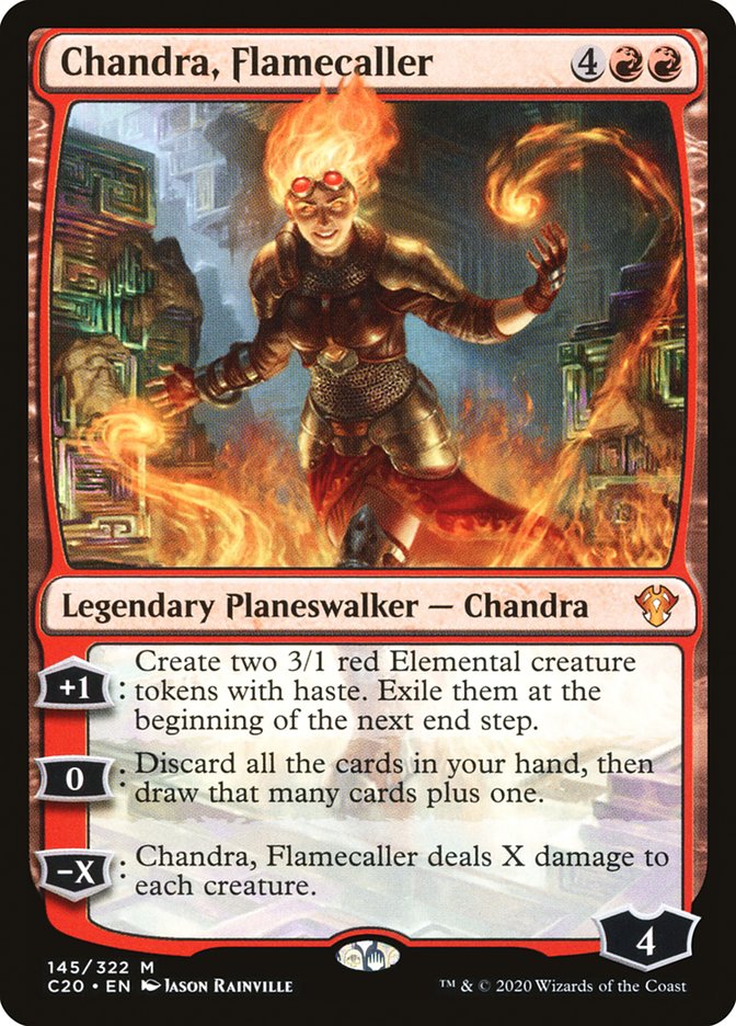 Chandra, Flamecaller [Commander 2020] | Silver Goblin